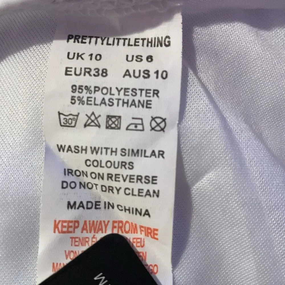 White Bikini Bottoms Size 6
